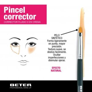 BETER Pincel corrector. Pelo sintético CN:022239