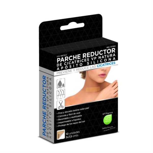 VP Natura Parche reductor de cicatrices 5x7.5cm, 10 Ud