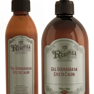 GEL QUEMAGRASA EFECTO CALOR 500ML abdomen y glúteos CN:201059