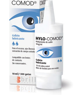 HYLO-COMOD® 1 mg/ml de Hialuronato de Sodio cn:165891 Hidratación eficaz de larga duración en casos de sequedad ocular leve o moderada