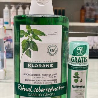 KLORANE CHAMPÚ  A LA ORTIGA BIO CABELLO GRASO 400ML cn:180972