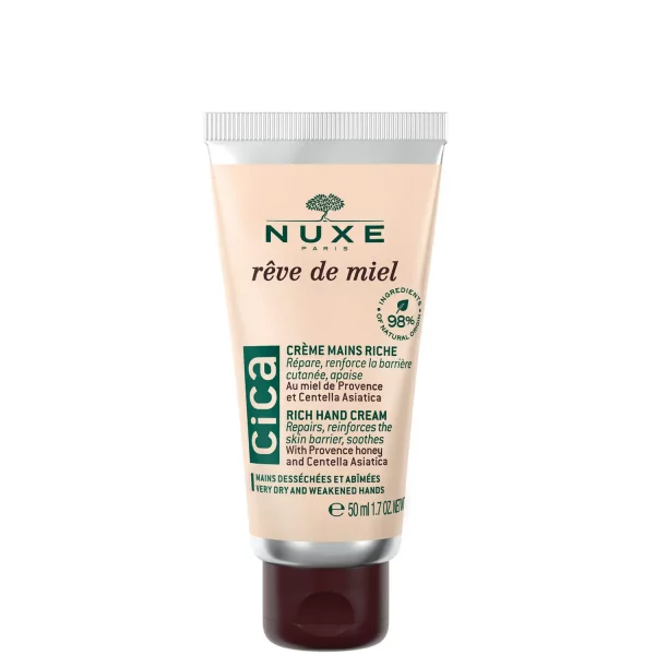 NUXE CICA Crema de Manos Rica 50 ml, Rêve de Miel 026171