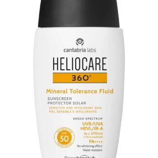 HELIOCARE 360º Mineral Tolerance Fluid SPF 50 Fotoprotector fluido con filtros 100% minerales cn:184760