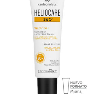 HELIOCARE 360º Water Gel SPF 50+ Gel fotoprotector ultraligero e hidratante. cn:193015