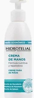 HIDROTELIAL Crema de Manos – Fórmula Nutritiva y Reparadora Cuidado de pies y manos 200ml CN:008127