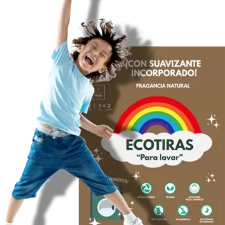 ECOTIRAS BIODEGRADABLES 40 LAVADOS