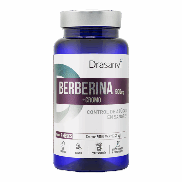 Berberina 60 cápsulas Nutrabasicos Drasanvi CN:109637
